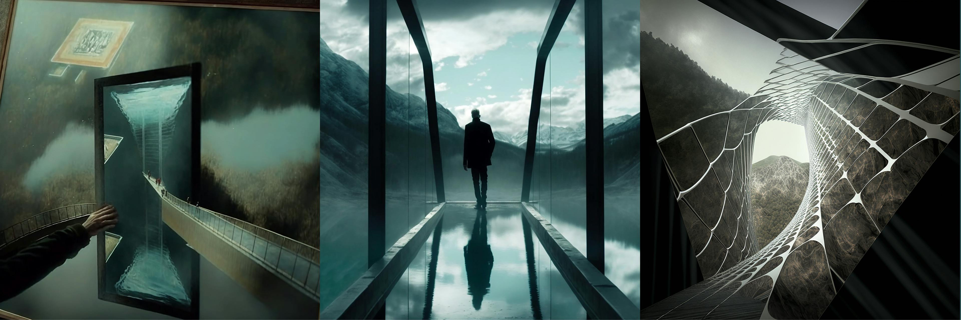 /imagine: A glass bridge filmed by David Lynch